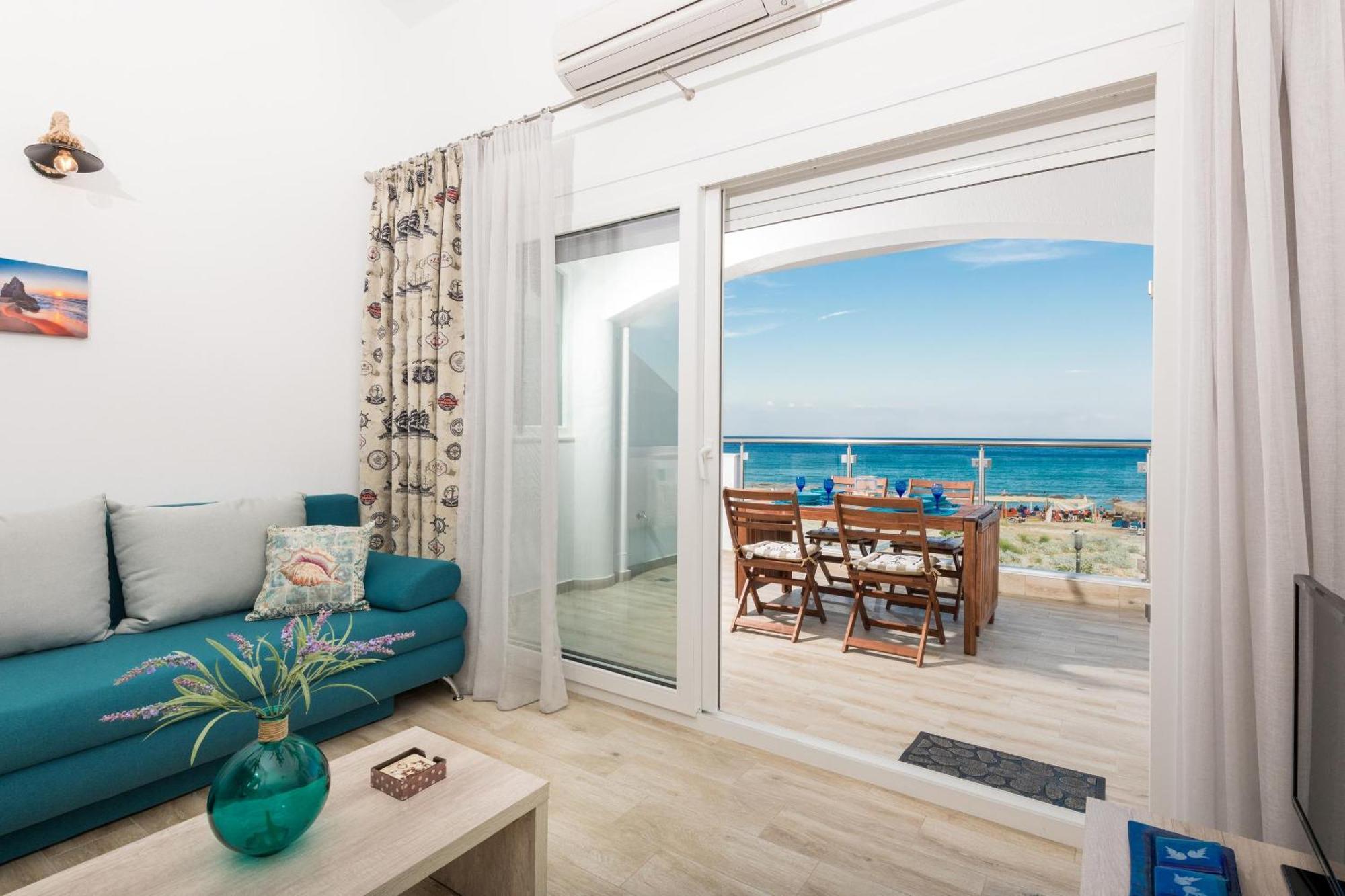 Artemis Beach Apartments Chrysi Ammoudia Exterior foto